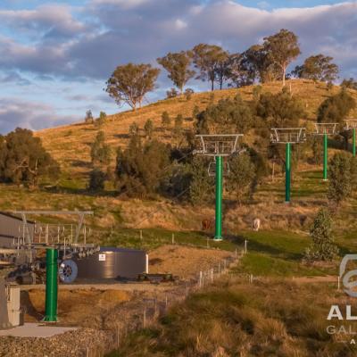 Jindera Private Chair Lift Project by Albury Galvanizing